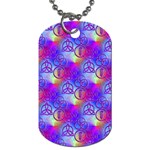 Rainbow Led Zeppelin Symbols Dog Tag (One Sided) Front