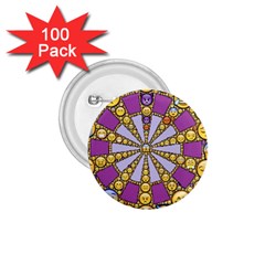 Circle Of Emotions 1 75  Button (100 Pack) by FunWithFibro