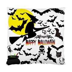 Happy Halloween Collage Cushion Case (two Sided) 