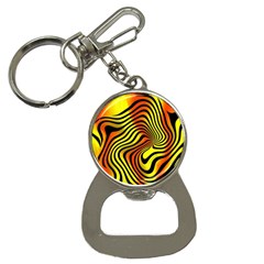 Colored Zebra Bottle Opener Key Chain