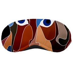 Abstract God Sleeping Mask by AlfredFoxArt