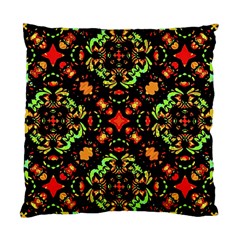 Intense Floral Refined Art Print Cushion Case (two Sided)  by dflcprints