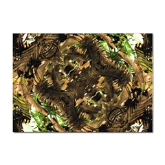 Artificial Tribal Jungle Print A4 Sticker 10 Pack by dflcprints