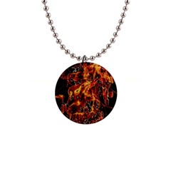 On Fire Button Necklace by dflcprints