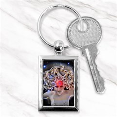 Medusa Key Chain (rectangle) by icarusismartdesigns