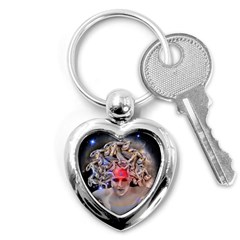 Medusa Key Chain (heart) by icarusismartdesigns