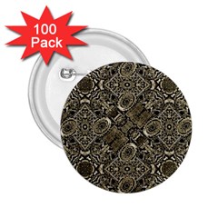 Steam Punk Pattern Print 2 25  Button (100 Pack) by dflcprints