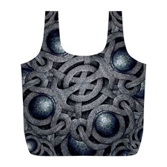 Mystic Arabesque Reusable Bag (l) by dflcprints