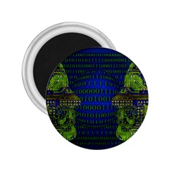 Binary Communication 2 25  Button Magnet by StuffOrSomething