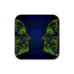 Binary Communication Drink Coasters 4 Pack (square) by StuffOrSomething