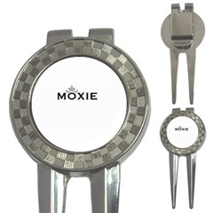 Moxie Logo Golf Pitchfork & Ball Marker by MiniMoxie