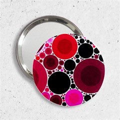 Retro Polka Dot  Handbag Mirror (2 25 ) by OCDesignss