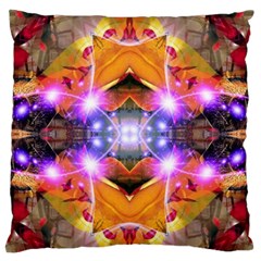 Abstract Flower Standard Flano Cushion Case (two Sides) by icarusismartdesigns