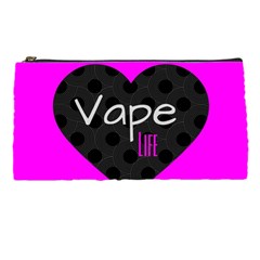 Hot Pink Vape Heart Pencil Case by OCDesignss