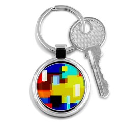 Pattern Key Chain (round) by Siebenhuehner