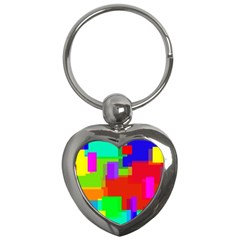 Pattern Key Chain (heart)