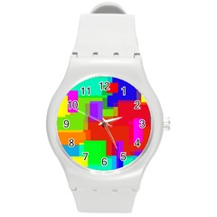 Pattern Plastic Sport Watch (medium) by Siebenhuehner