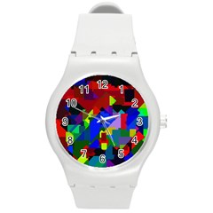 Pattern Plastic Sport Watch (medium) by Siebenhuehner