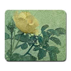 Yellow Rose Vintage Style  Large Mouse Pad (rectangle) by dflcprints