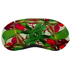 Floral Print Colorful Pattern Sleeping Mask by dflcprints