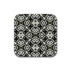 Abstract Geometric Modern Pattern  Drink Coaster (square) by dflcprints