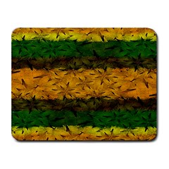 Tribal Floral Pattern Small Mouse Pad (rectangle) by dflcprints