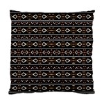 Tribal Dark Geometric Pattern03 Cushion Case (Two Sided)  Front