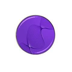 Twisted Purple Pain Signals Golf Ball Marker (for Hat Clip)