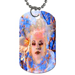 Magic Flower Dog Tag (two-sided)  by icarusismartdesigns