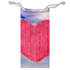 Pop Art Style Love Concept Jewelry Bag by dflcprints