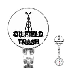 Oilfield Trash Stainless Steel Nurses Watch by oilfield