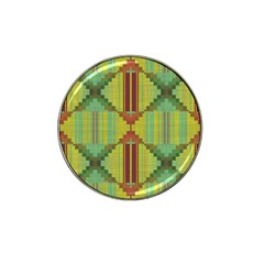 Tribal Shapes Hat Clip Ball Marker (10 Pack)