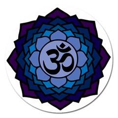 Ohm Lotus 01 Magnet 5  (round)