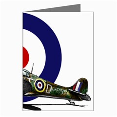 Spitfire And Roundel Greeting Card (8 Pack) by TheManCave