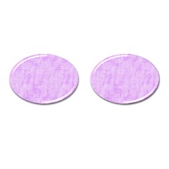 Hidden Pain In Purple Cufflinks (oval) by FunWithFibro