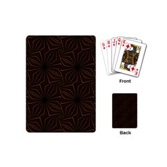 Tribal Geometric Vintage Pattern  Playing Cards (mini) by dflcprints