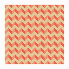 Modern Retro Chevron Patchwork Pattern Glasses Cloth (medium, Two Sided)