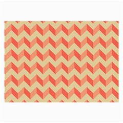 Modern Retro Chevron Patchwork Pattern Glasses Cloth (large)