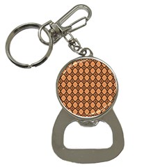 Faux Animal Print Pattern Bottle Opener Key Chain