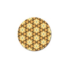 Faux Animal Print Pattern Golf Ball Marker by GardenOfOphir