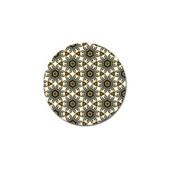 Faux Animal Print Pattern Golf Ball Marker by GardenOfOphir