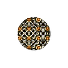 Faux Animal Print Pattern Golf Ball Marker by GardenOfOphir
