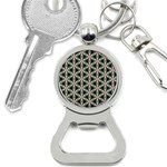 Cute Pretty Elegant Pattern Bottle Opener Key Chain Front