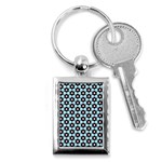 Cute Pretty Elegant Pattern Key Chain (Rectangle) Front