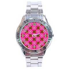 Cute Pretty Elegant Pattern Stainless Steel Watch