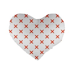 Cute Pretty Elegant Pattern 16  Premium Heart Shape Cushion  by GardenOfOphir