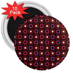 Cute Pretty Elegant Pattern 3  Button Magnet (10 Pack)