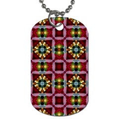 Cute Pretty Elegant Pattern Dog Tag (two-sided) 