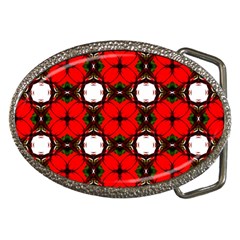 Cute Pretty Elegant Pattern Belt Buckle (oval)