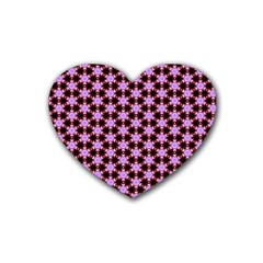 Cute Pretty Elegant Pattern Drink Coasters 4 Pack (heart)  by GardenOfOphir